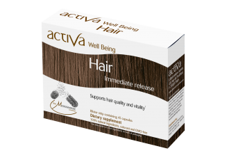 Activa Well-Being Hair, 45 vegetarian capsules